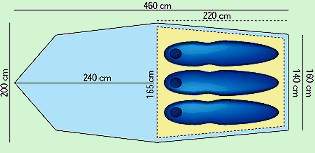 Teltskitse Fjällräven Akka Shape 3